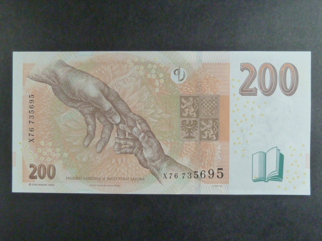 200 Kč 2018 série X 76
