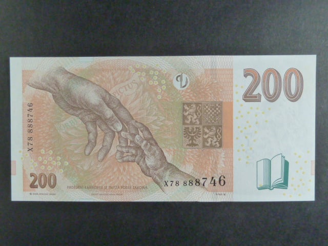 200 Kč 2018 série X 78