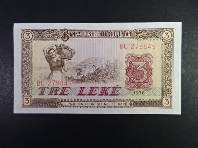 3 Leke 1976, BNB. B219b, Pi. 41