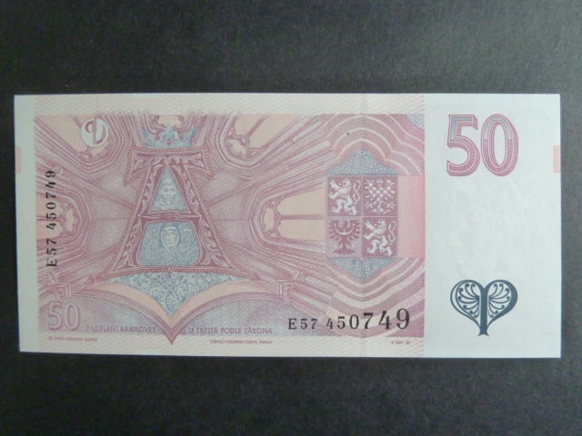 50 Kč 1997 série E 57
