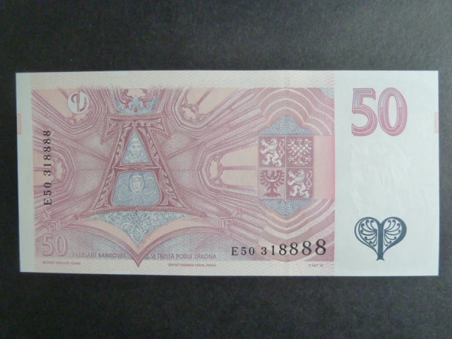 50 Kč 1997 série E 50 318888