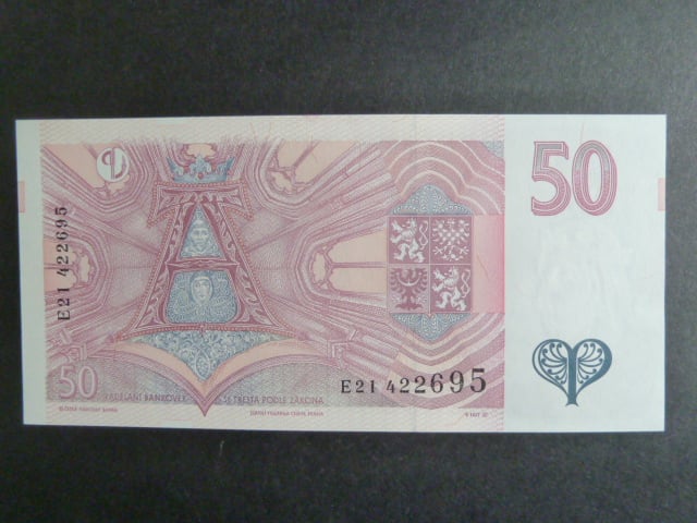 50 Kč 1997 série E 21