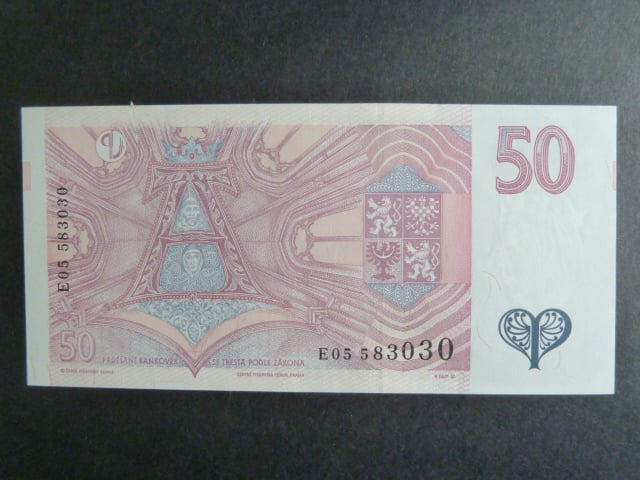 50 Kč 1997 série E 05