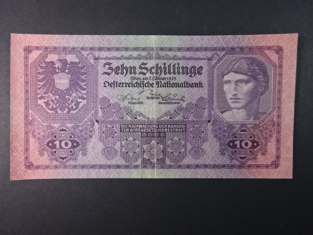 10 Schillinge 2.1.1925, Ri. 226