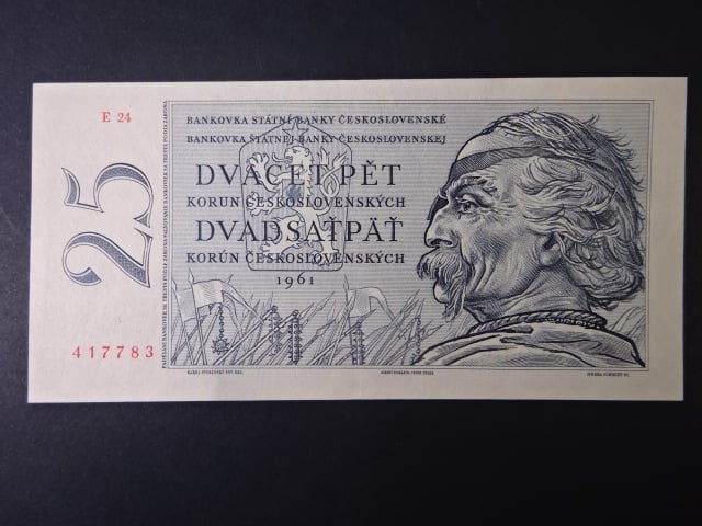 25 Kčs 1961 série E 24