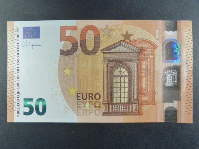 50 Euro 2017 s.UE, Francie podpis Lagarde, U049
