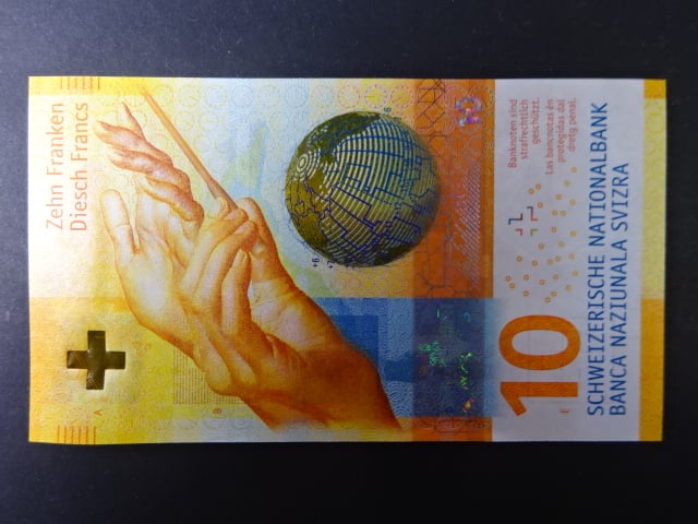 10 Franken 2017, podpis "Jean Studer"/"Andréa M.Maechler", BNB B355b
