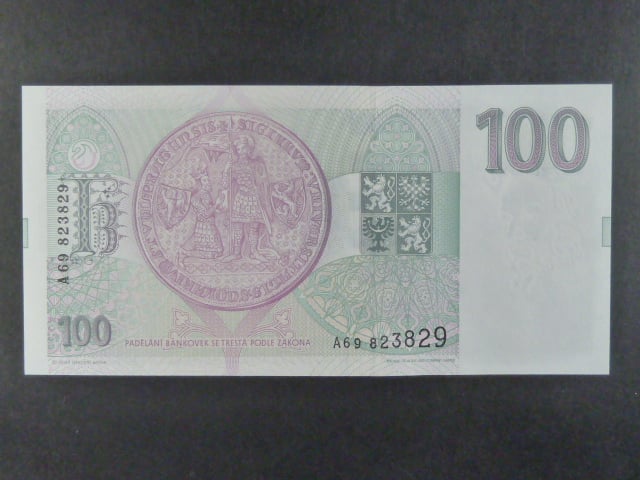 100 Kč 1993 série A 69