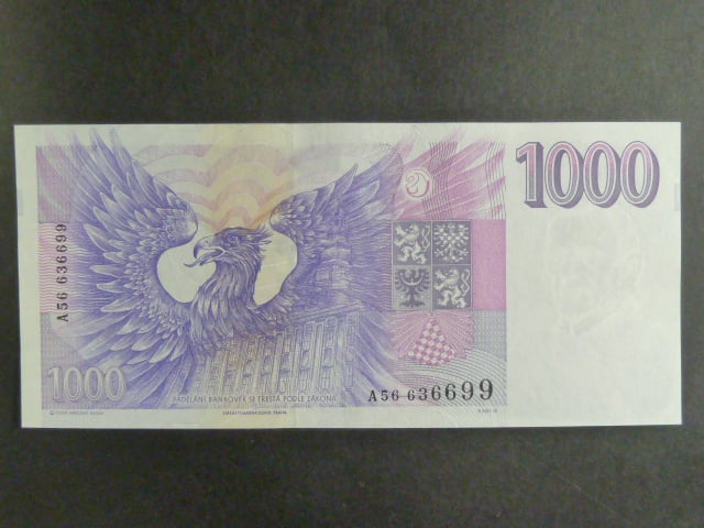 1000 Kč 1993 série A 56