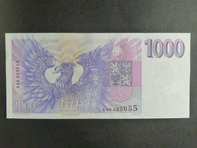 1000 Kč 1993 série A 49
