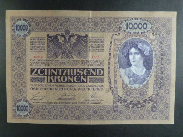 10 000 K 2.11.1918 série 1005