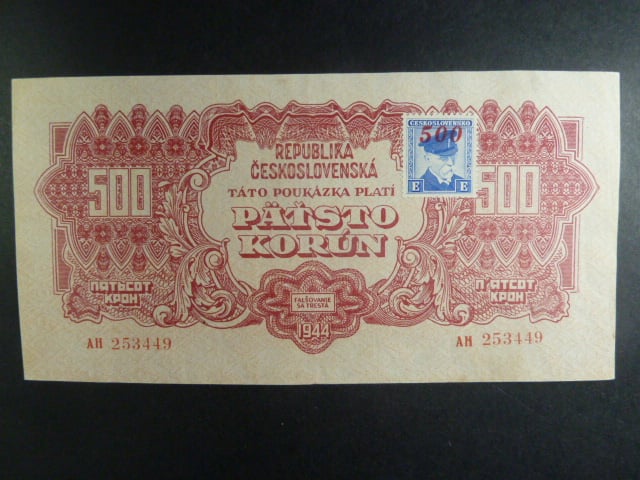 500 K 1944 kolkovaná série AH