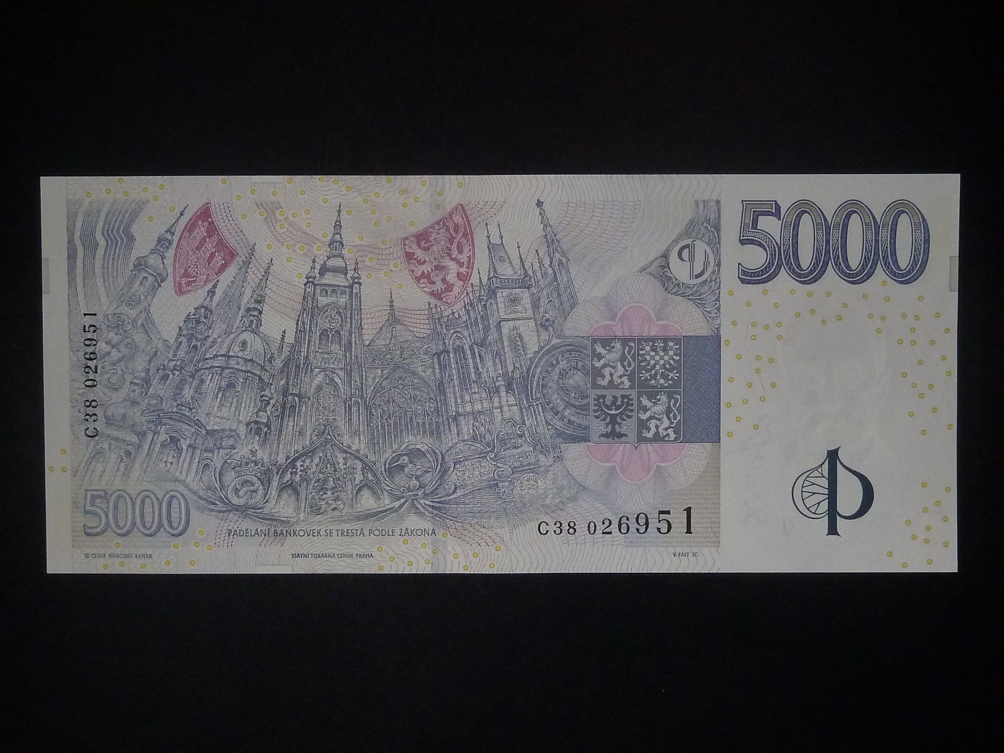 5000 Kč 2009 série C 38
