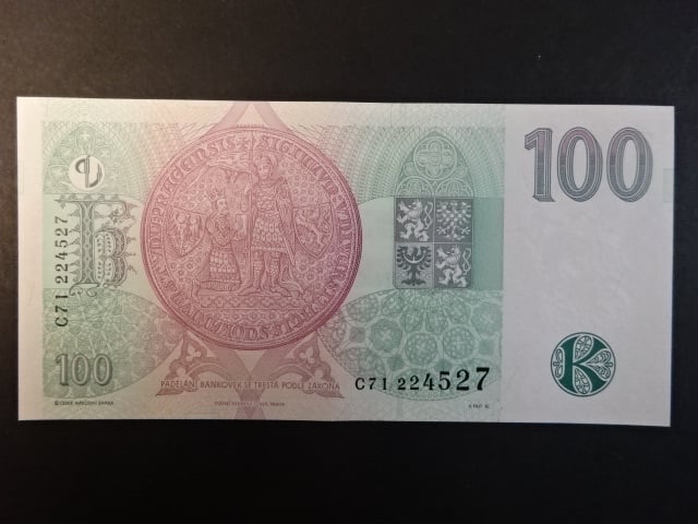 100 Kč 1997 série C 71