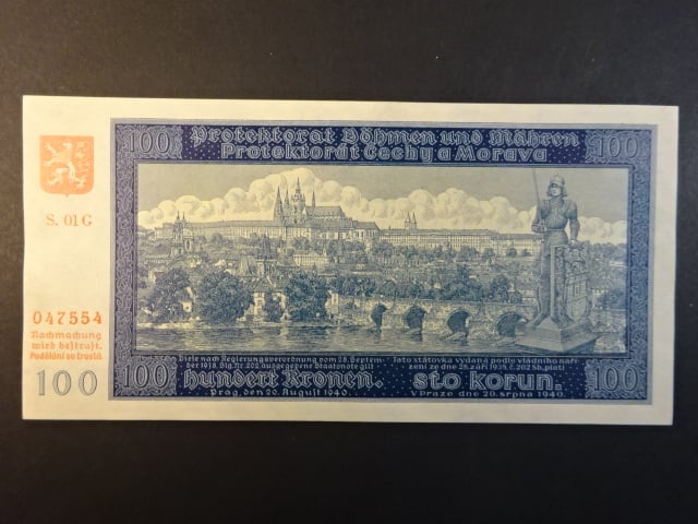 100 K 1940 série 01 G, II. vydání, první série
