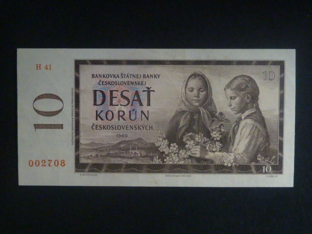 10 Kčs 1960 série H 41