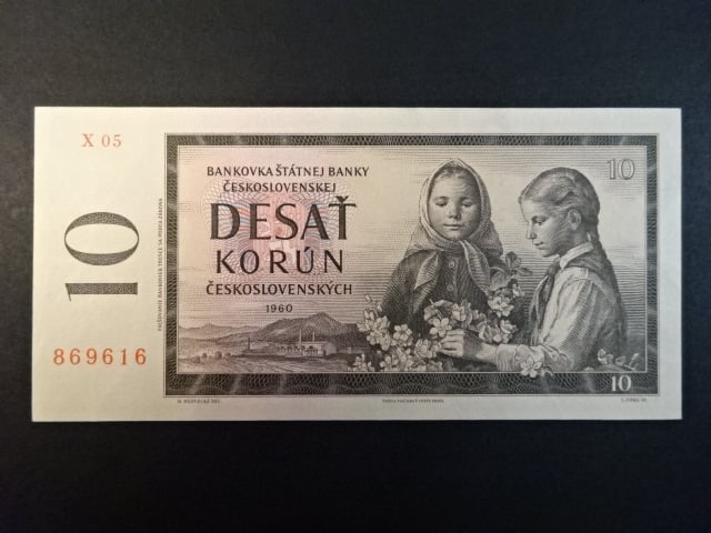 10 Kčs 1960 série X 05