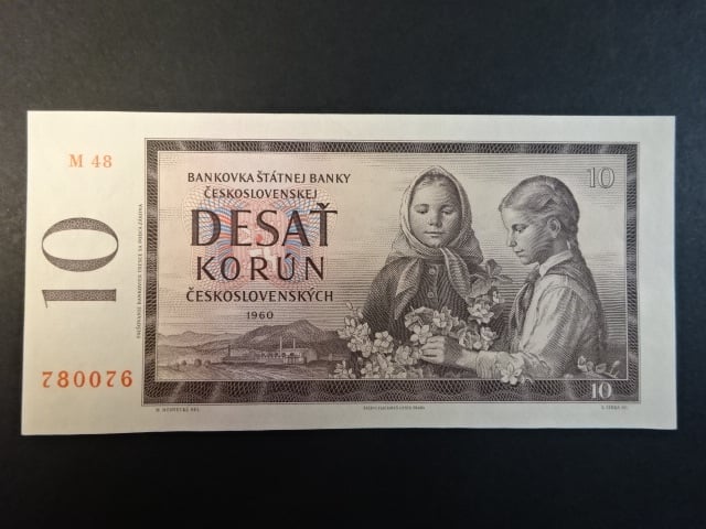 10 Kčs 1960 série M 48