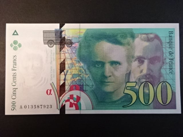 500 Francs 1994, BNB. 1020a, Pi. 160