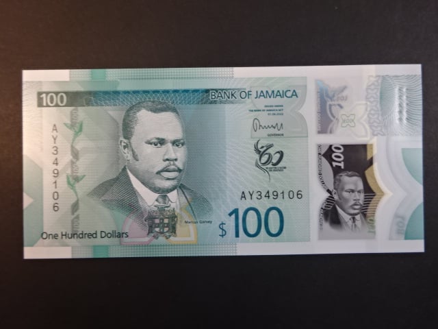 JAMAJKA, 100 Dollars 2022, BNB. B252a