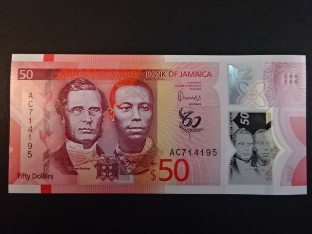 JAMAJKA, 50 Dollars 2022, BNB. B251a
