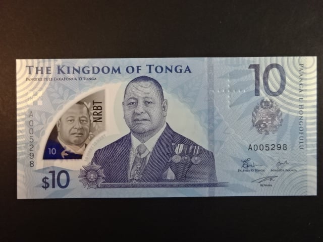 TONGA, 10 Pa’anga 2024, BNB. B227b
