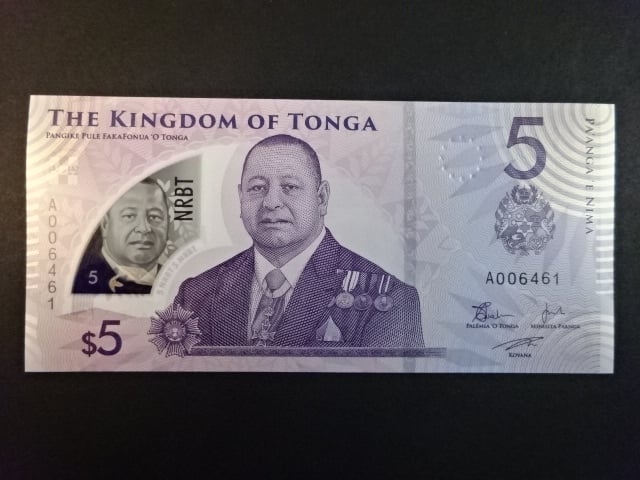TONGA, 5 Pa’anga 2024, BNB. B226b