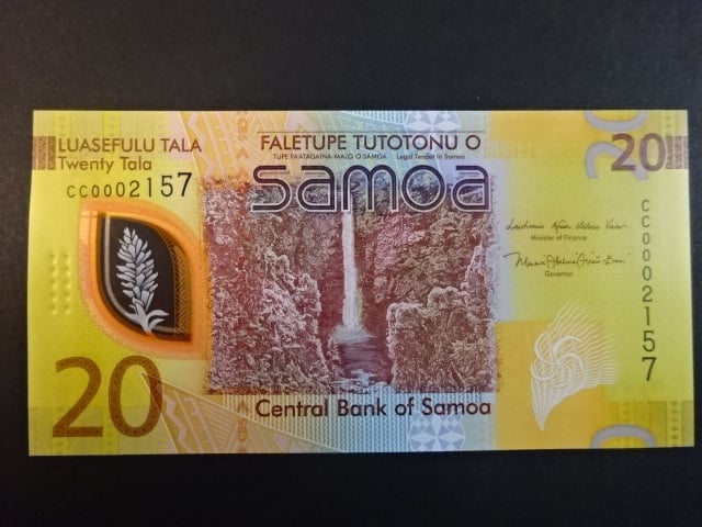 SAMOA, 20 Tálá 2024 série CC, BNB. B125a