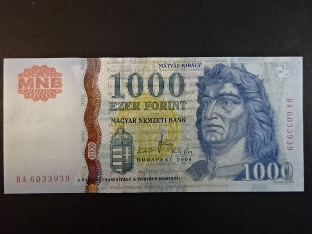 1000 Forint 2008, BNB. B573d, Pi. 195
