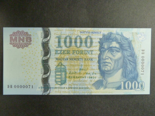 1000 Forint 2011, BNB. B582c, Pi. 197