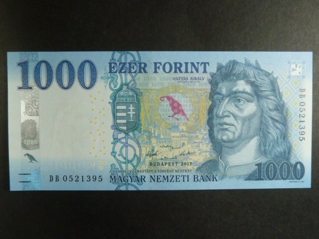 1000 Forint 2017, BNB. B588c