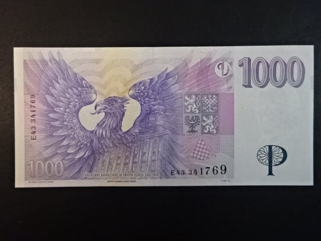 1000 Kč 1996 série E 43