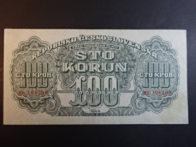 100 K 1944 série MB, číslovač 6b
