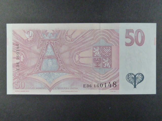 50 Kč 1997 série E 36