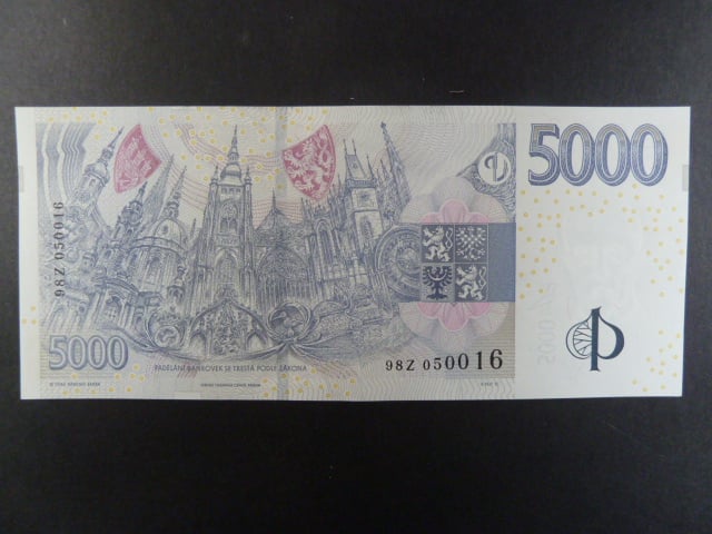 5000 Kč 2023 série 98 Z