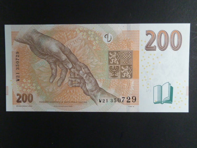 200 Kč 2018 série W 22