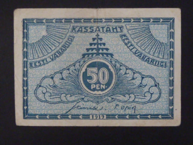 50 Penni 1919, BNB. B104a, Pi. 42