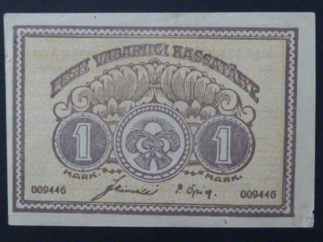 1 Mark 1919, BNB. B105a, Pi. 43