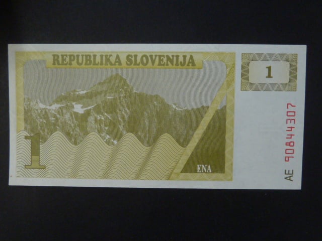 1 Tolar 1990, BNB. B201a, Pi. 1
