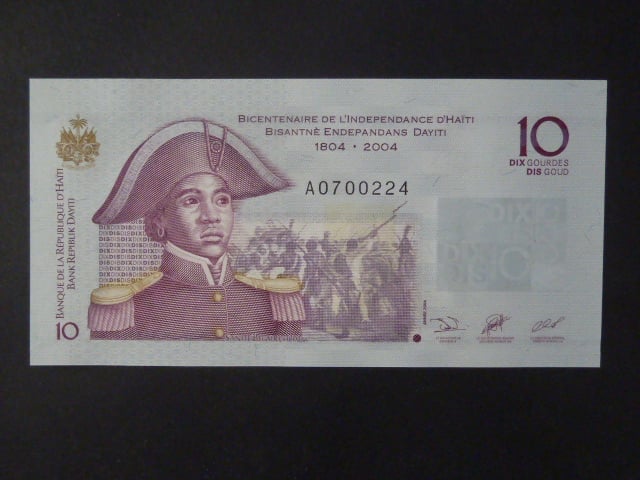 HAITI, 10 Gourdes 2004, BNB. B845a, Pi. 272