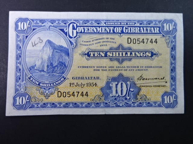 10 Schillings 1954, BNB. B112d, Pi. 14