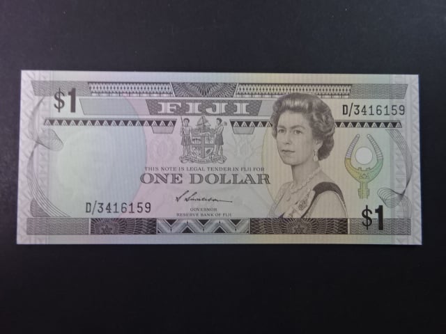 FIDŽI, 1 Dollar 1986, BNB. 501a, Pi. 89