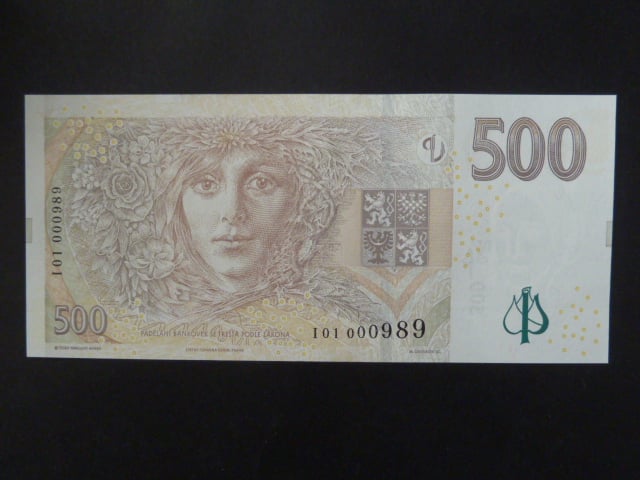 500 Kc 2009 série I 01 první série
