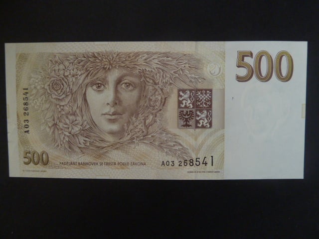 500 Kč 1993 série A 03