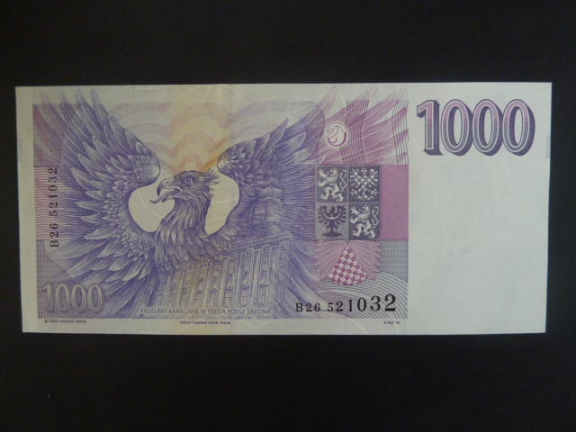 1000 Kč 1993 série B 26