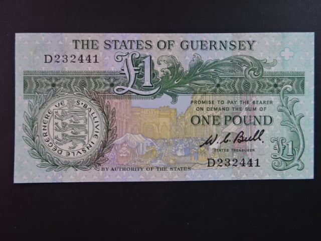 1 Pound 1980, BNB. B153a, Pi. 48