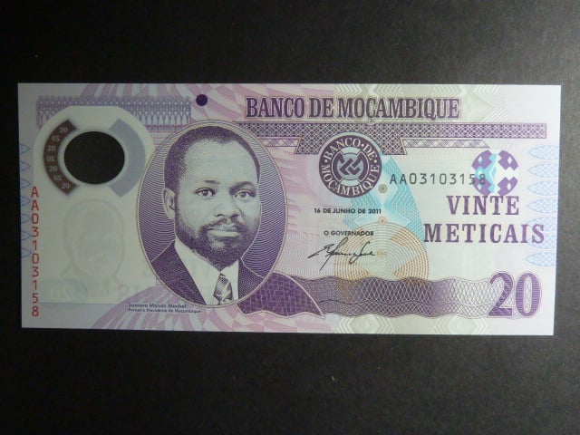 MOZAMBIK, 20 Meticais 2011, BNB. B234a, Pi. 149