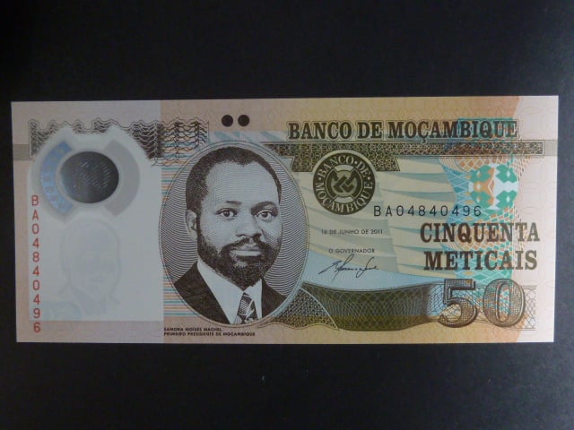 MOZAMBIK, 50 Meticais 2011, BNB. B235a, Pi. 150