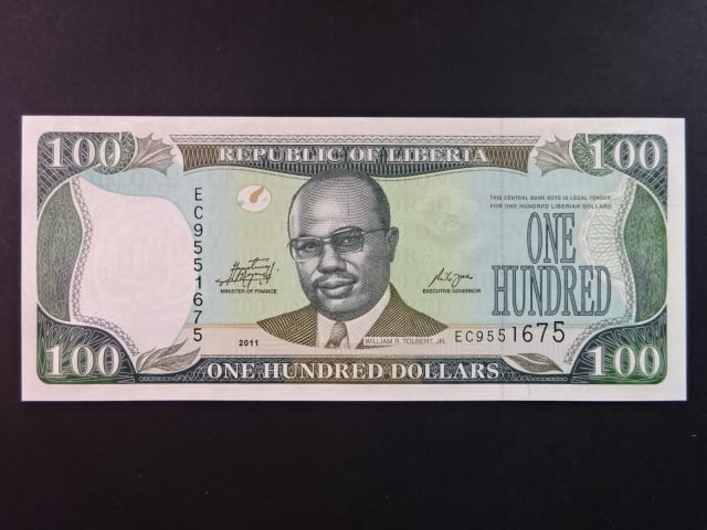 LIBÉRIE, 100 Dollars 2011, BNB. B310g, Pi. 30g