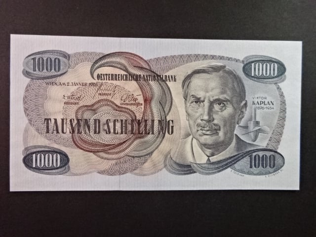 1000 Schilling 2.1.1961, Ri. 294
